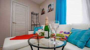 Soundproofing, iron/ironing board, free WiFi