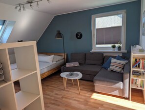 1 soveværelse, strygejern/strygebræt, Wi-Fi, sengetøj