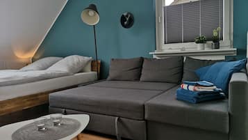 1 chambre, fer et planche Ă repasser, Wi-Fi, draps fournis