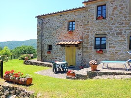 Fachada de la propiedad