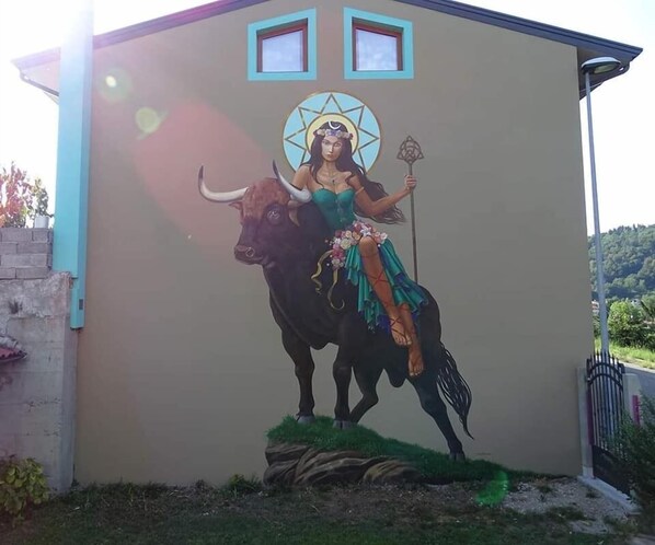 Fachada da propriedade