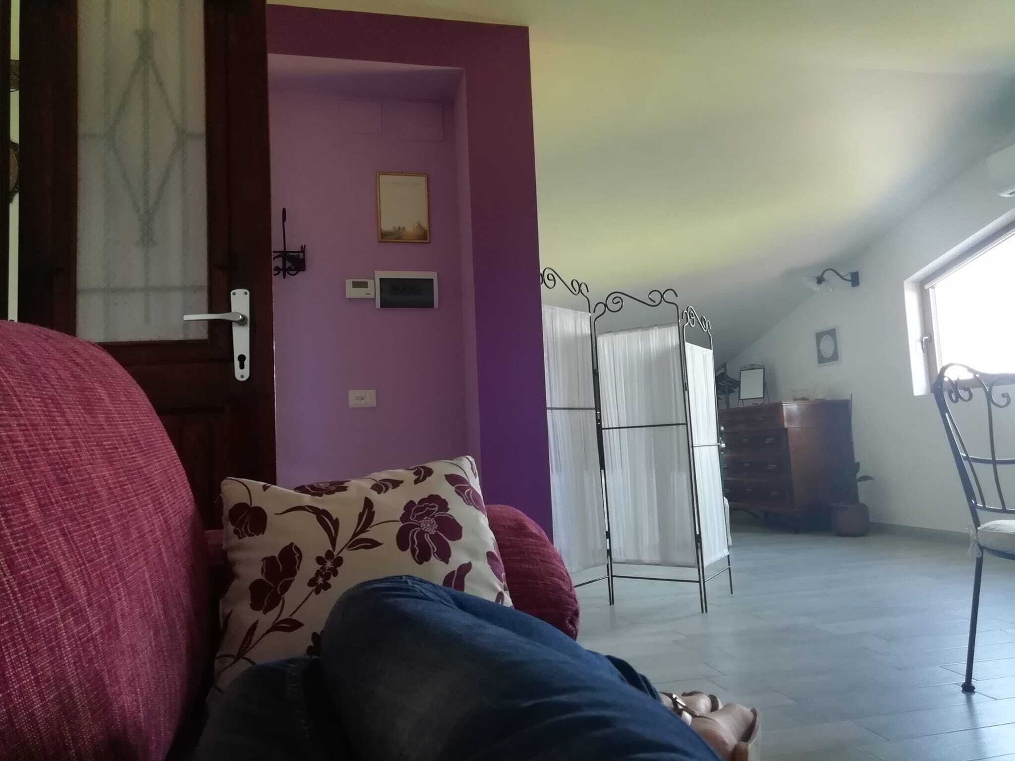 Camera Deluxe, bagno in camera, vista valle | Area soggiorno | TV a schermo piatto