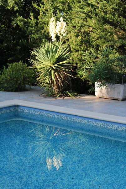 in Bagnols-en-Forêt, quiet, with large swimming pool