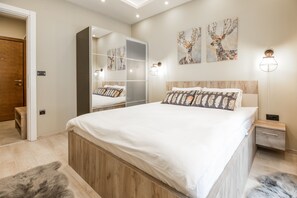 Luxe appartement | 1 slaapkamer, een bureau, geluiddichte muren