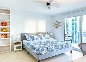 1 bedroom, desk, iron/ironing board, free WiFi