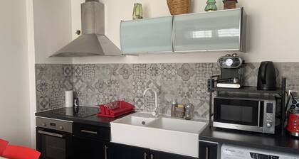 Maison Ancre center veules private parking WIFI