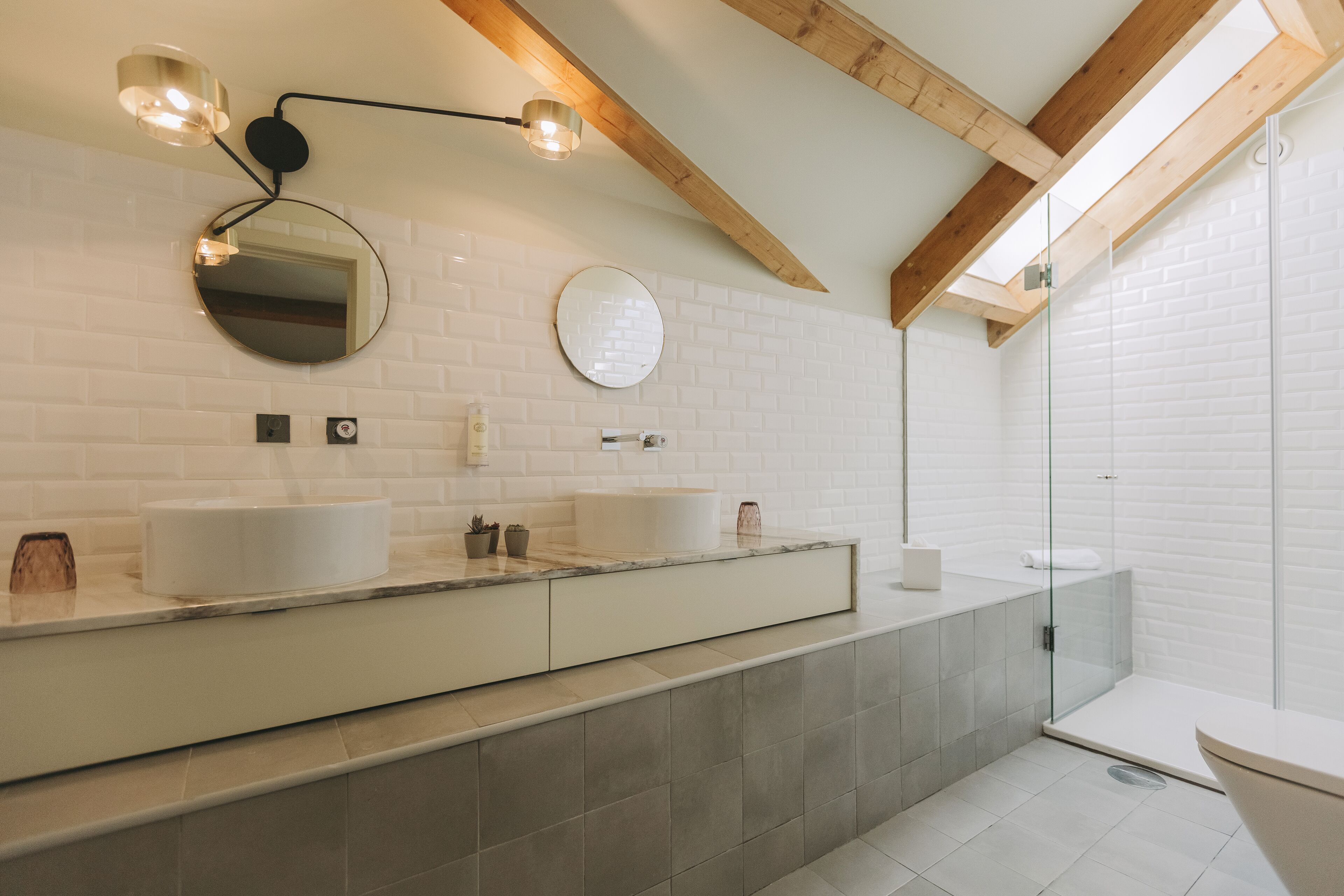 Appartamento, 2 camere da letto (Maisonette) | Bagno | Doccia, sapone, carta igienica