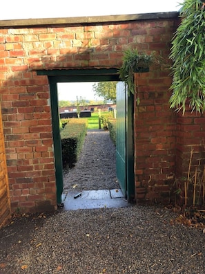 Enceinte de l’hébergement