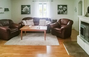 TV, fireplace, DVD player