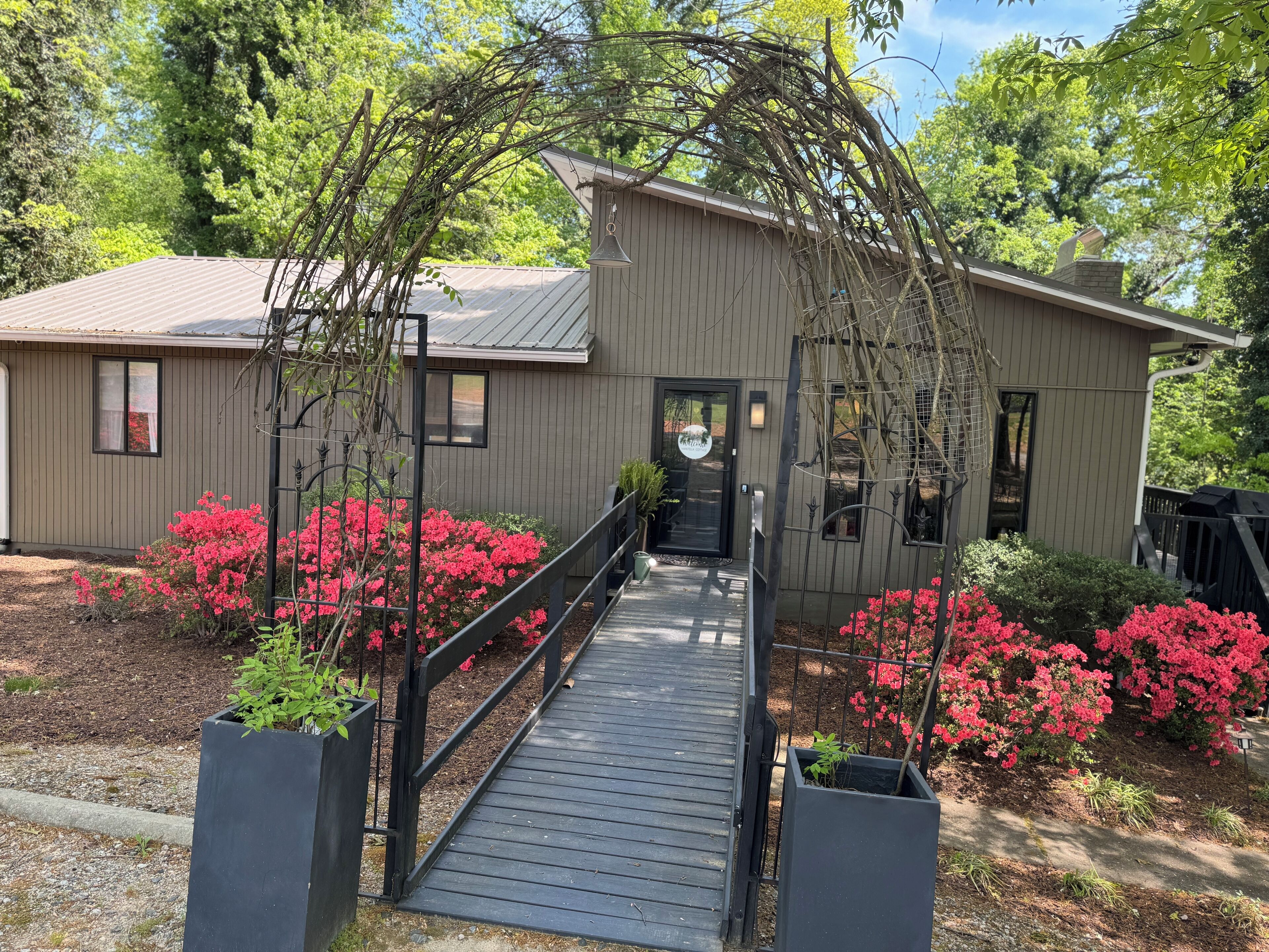 Enceinte de l’hébergement