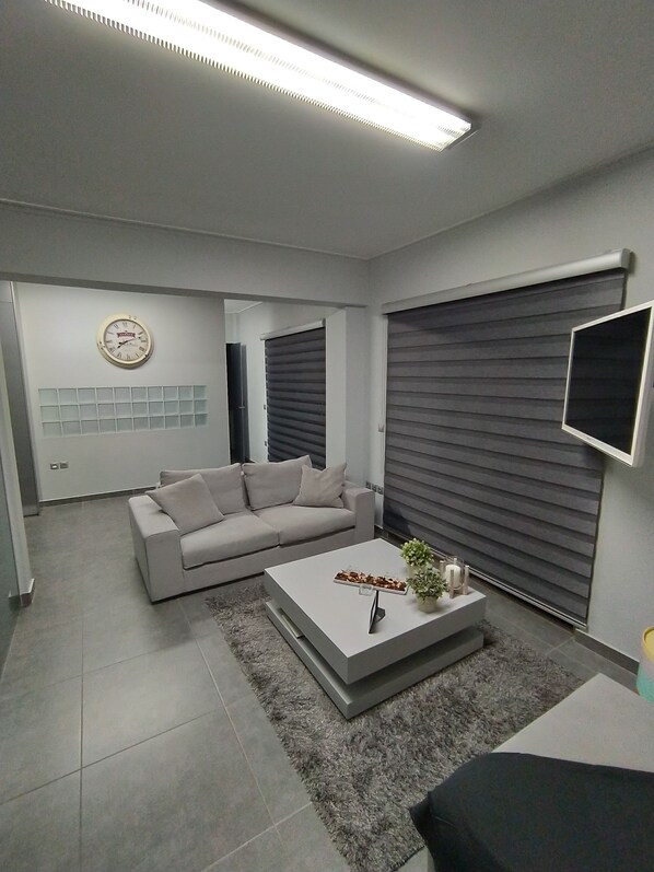 Appartement Deluxe, 1 lit double | Salle de séjour