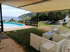 Alberca al aire libre 