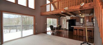 Lakefront on Wallenpaupak with private dock.  Great for family gatherings