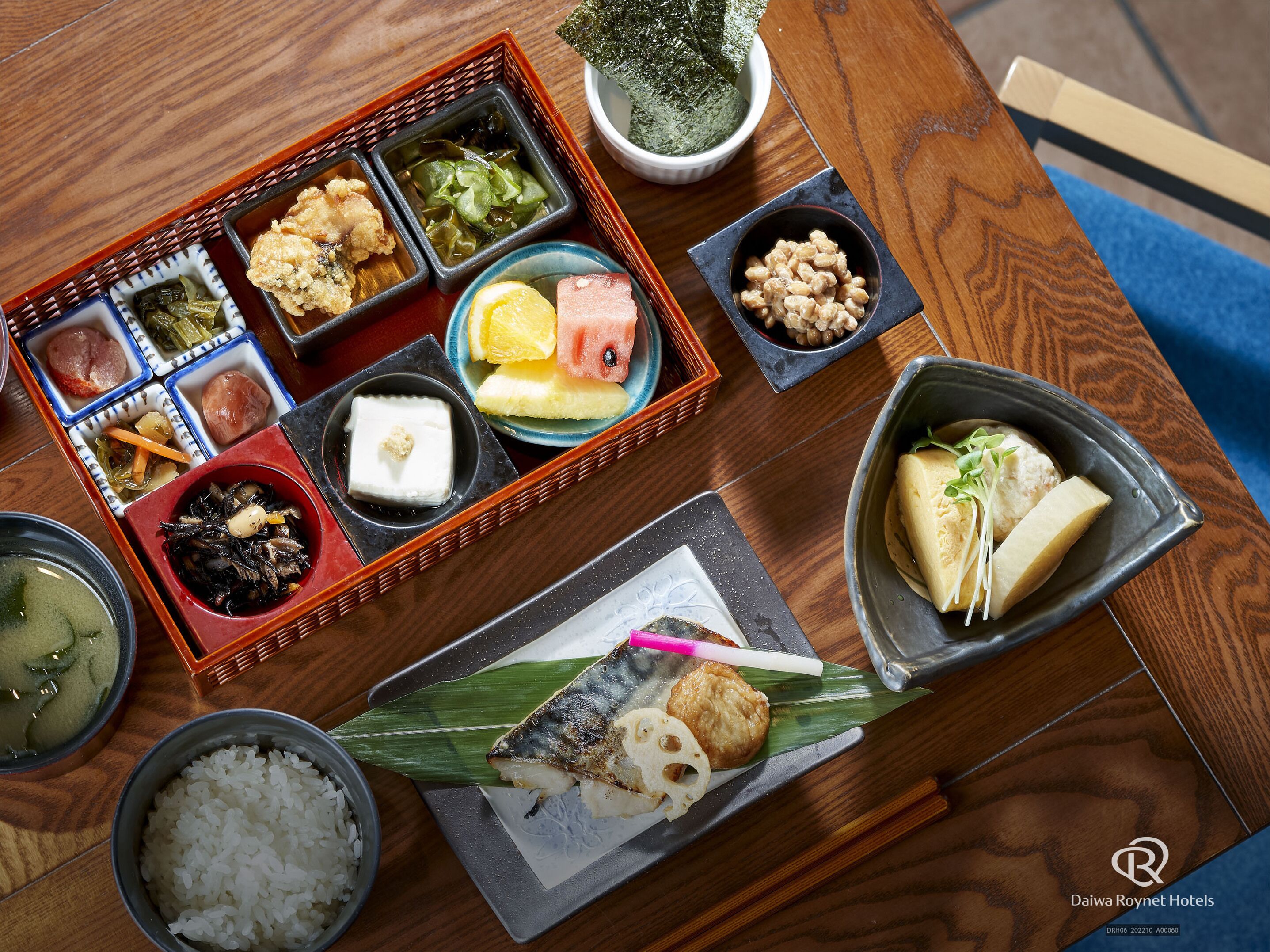 daily japanese breakfast (jpy 1650 per person)