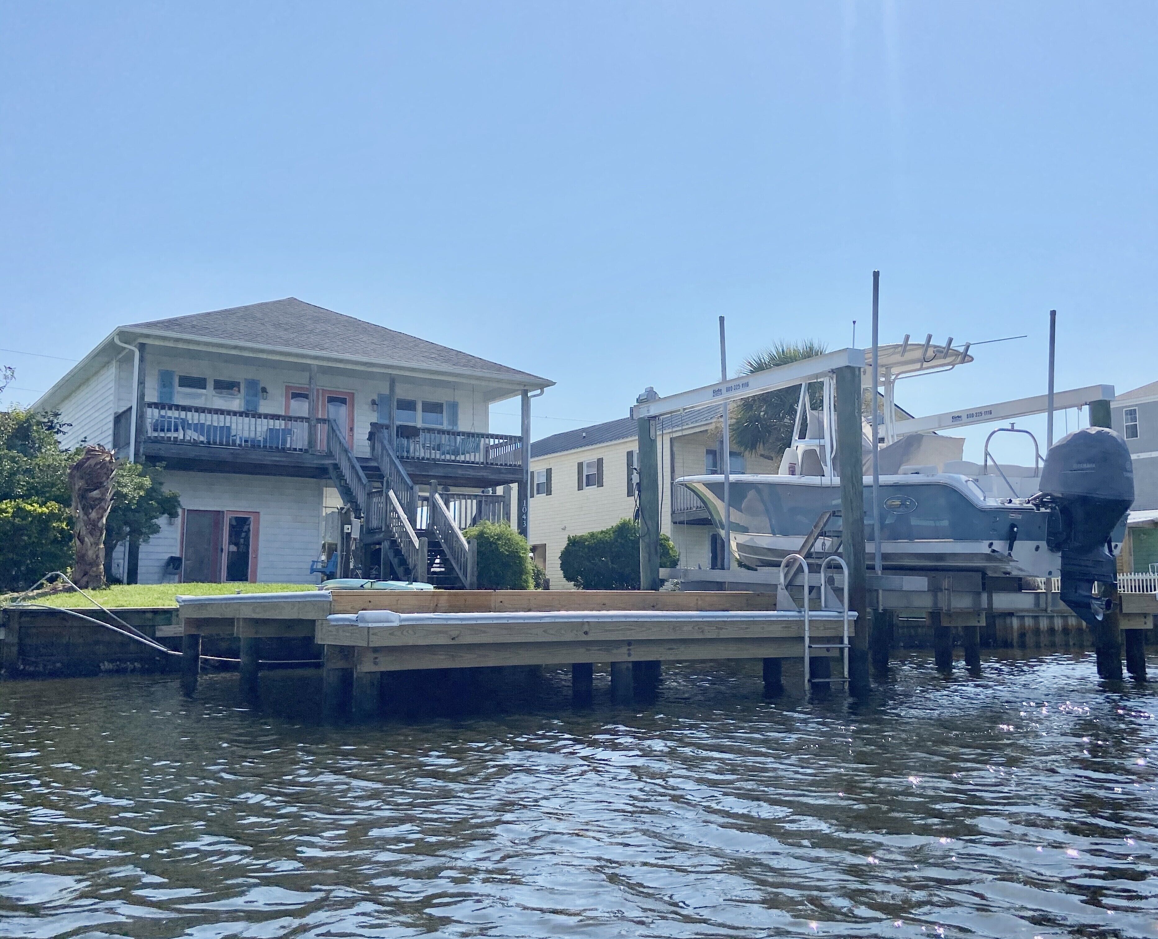 Your Sandy Feet Retreat on the Canal in Surf City