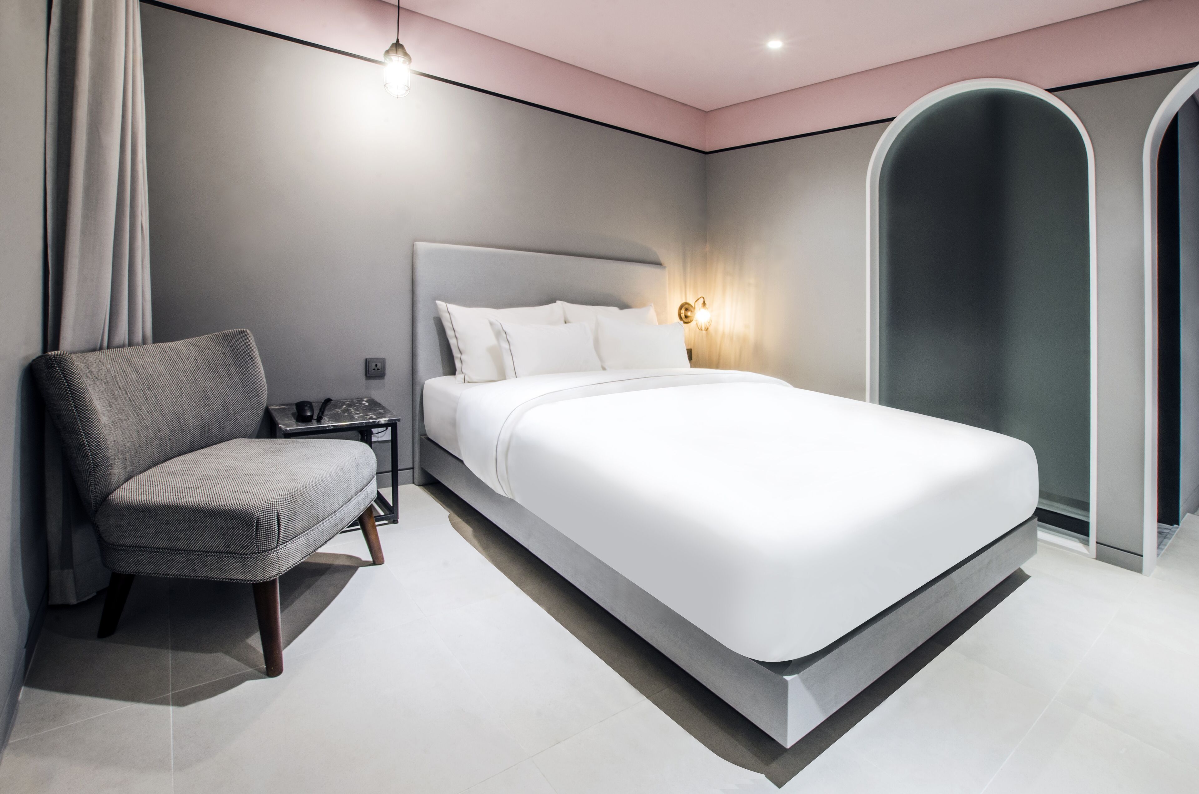 basic room, 1 double bed | free minibar, desk, laptop workspace, blackout curtains