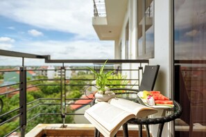 Junior Suite With Balcony and Bath - Free Shuttle Car to Hoi An Old Town | Balcony - Athenia Boutique Hotel & Spa (Da Nang)
