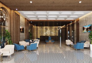 Sitzecke in der Lobby