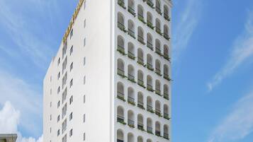 Fachada del alojamiento