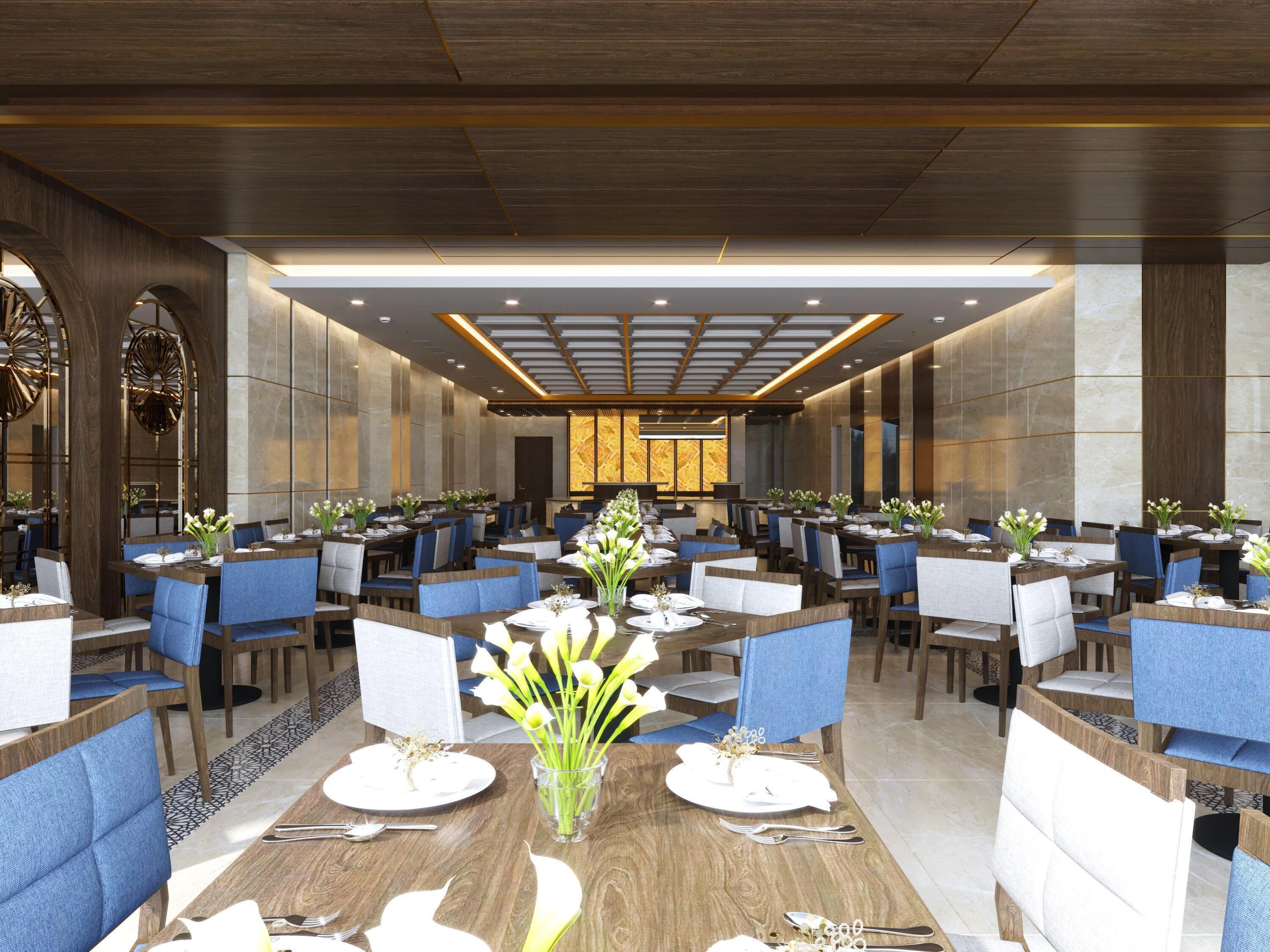 Melayani sarapan, makan siang, dan makan malam