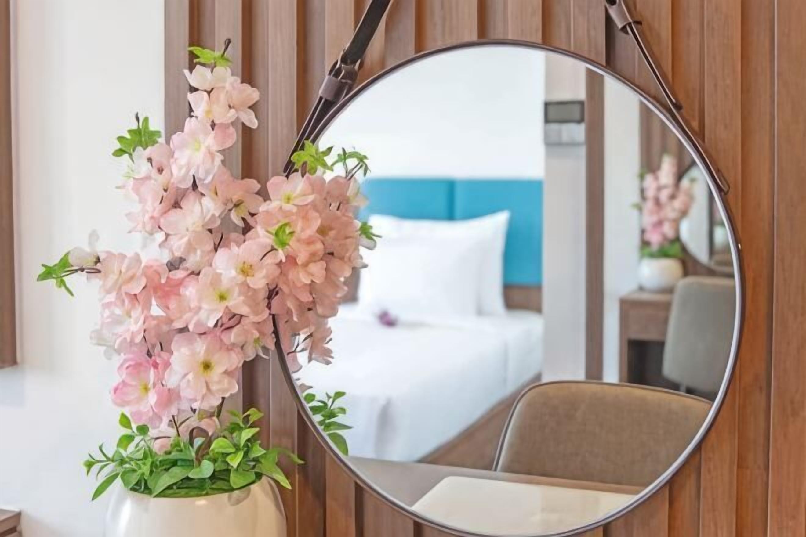 Premium bedding, down duvets, memory-foam beds, minibar