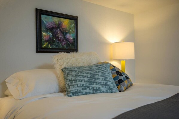 1 makuuhuone, silitysrauta/-lauta, ilmainen Wi-Fi, vuodevaatteet