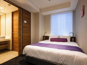 Standard Double Room (19m² ) | Desk, blackout drapes, free WiFi, bed sheets - Keikyu EX INN Haneda Innovation City (Tokyo)