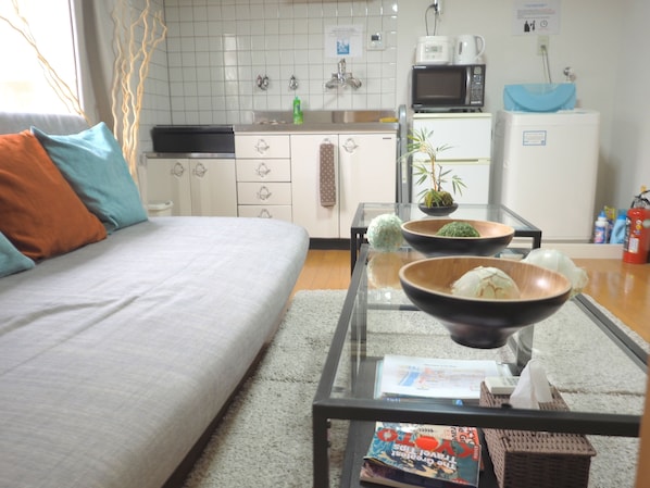 Ferienhaus (Holiday Home) | Wohnbereich | Flachbildfernseher