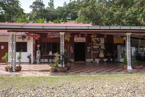 ทางเข้าที่พัก