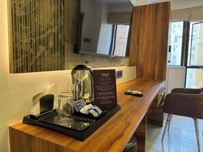 Chambre Deluxe | Literie de qualité supérieure, couette en duvet d'oie