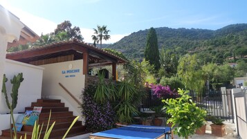Bar de cocktails, con vista a la piscina, abre todos los días