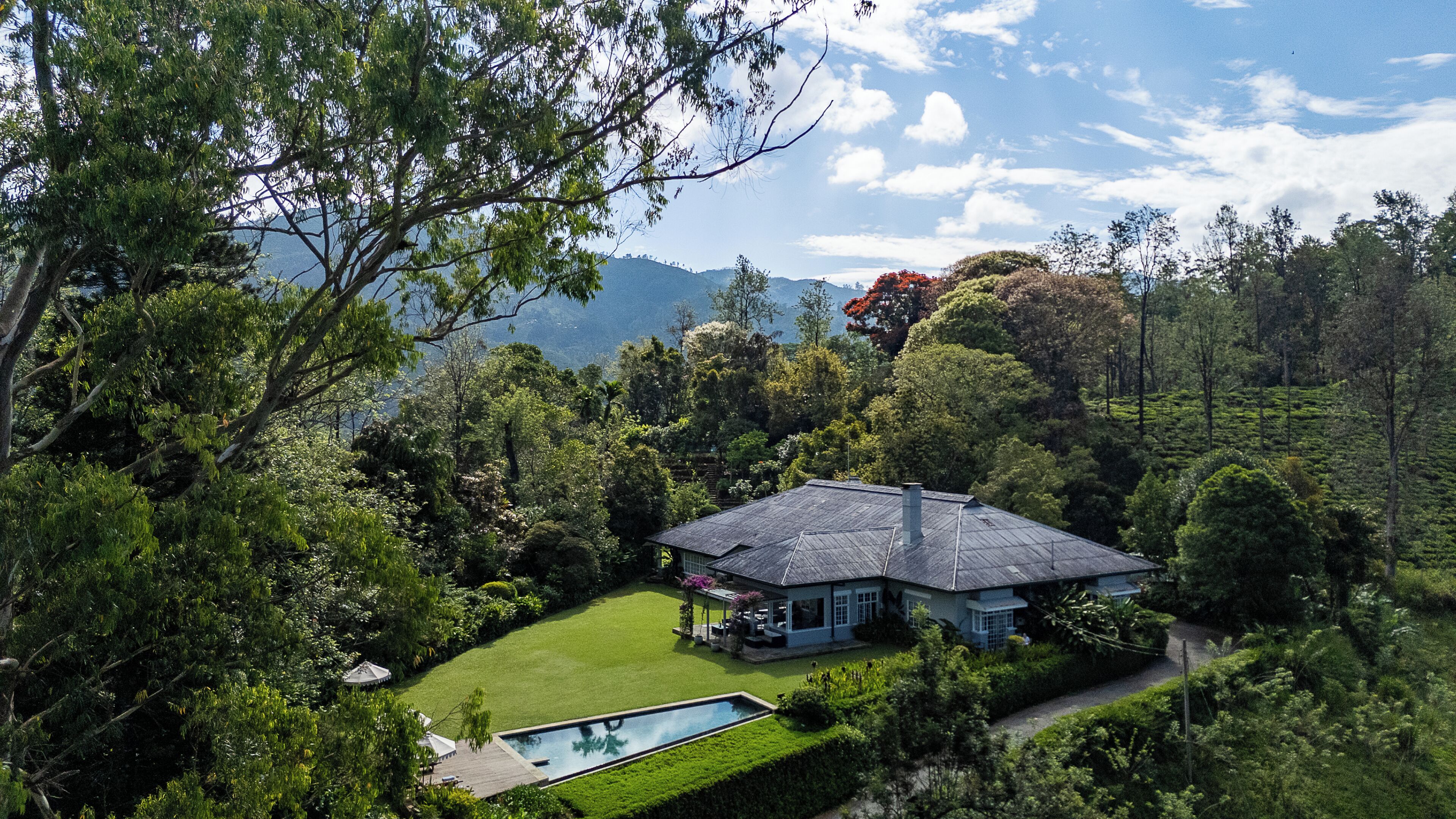 Façade de l’hébergement