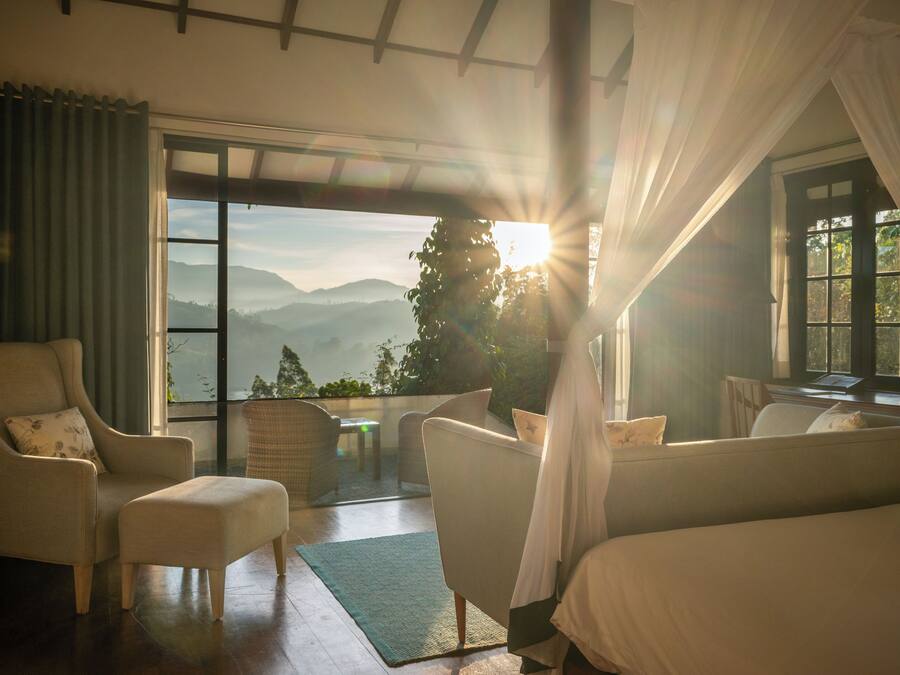 Suite (Dickoya Suite) | Sengetøy av topp kvalitet, safe på rommet og individuelt dekorert