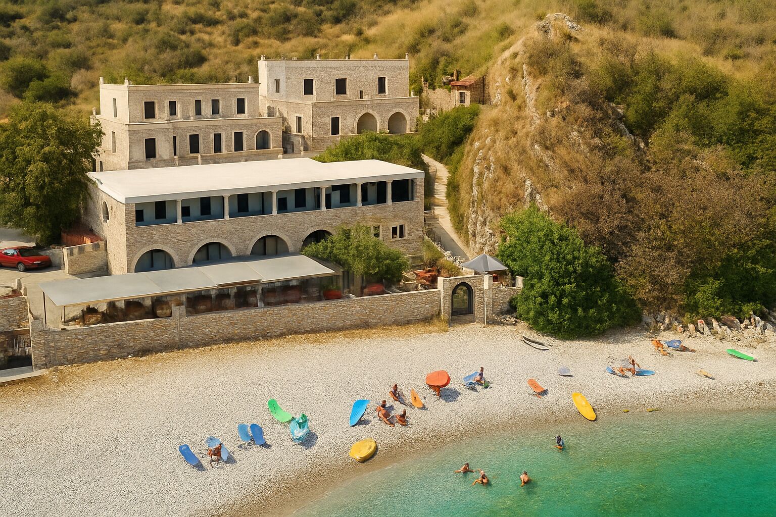 บริเวณภายนอก