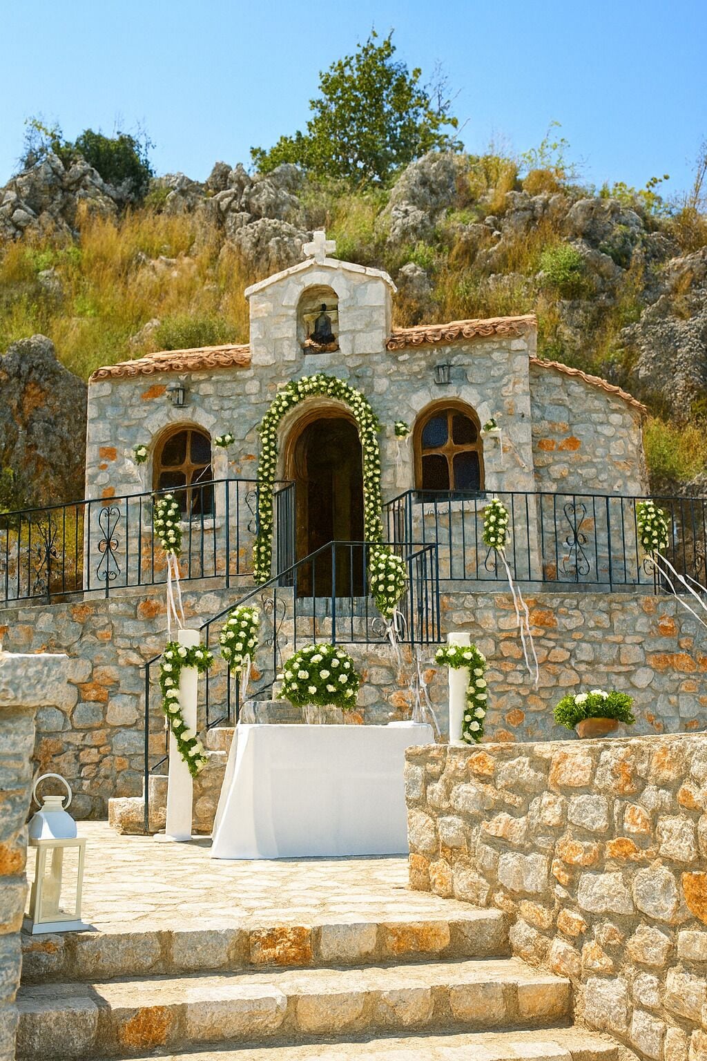 Shower, free toiletries, towels