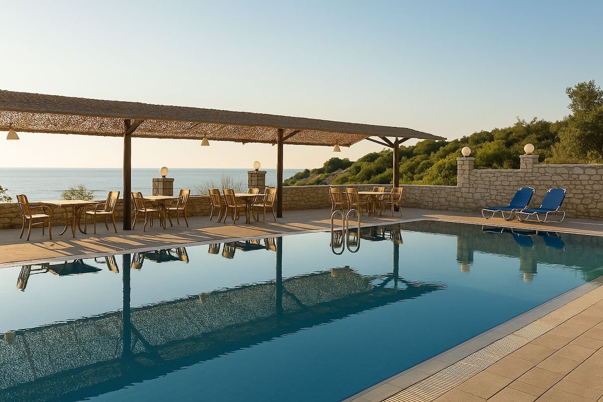 Individually decorated, individually furnished, desk, laptop workspace