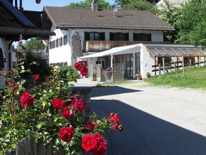 Fassade der Unterkunft