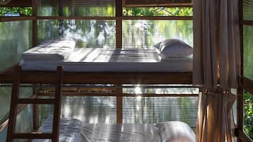 Individually decorated, individually furnished, blackout drapes