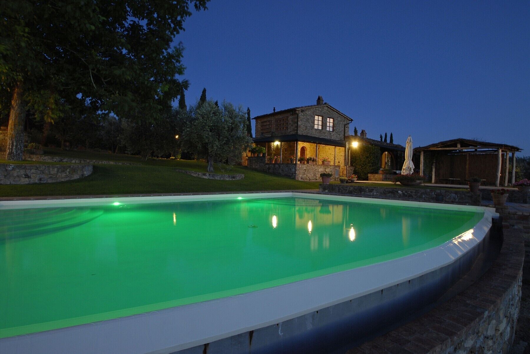 Seasonal outdoor pool