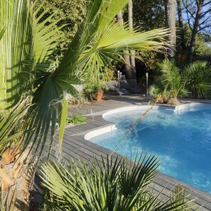 A heated pool - La Grange Océane Lège Cap-Ferret - "Douceur Marine" Studio - Heated Pool - WIFI/netflix (LEGE CAP FERRET)