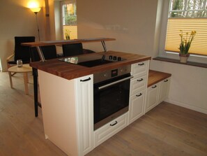 Kühlschrank, Ofen, Herdplatte, Geschirrspüler