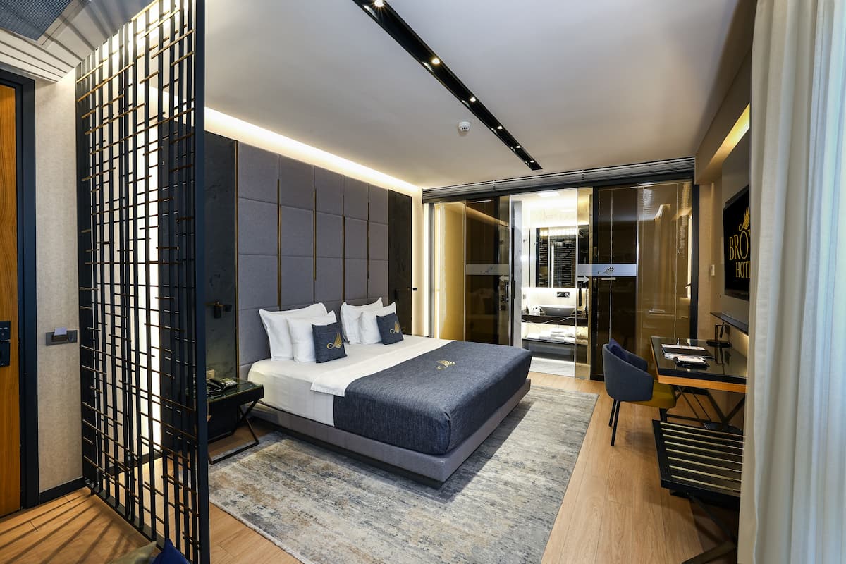 1 chambre, draps italiens de Frette, literie de qualité