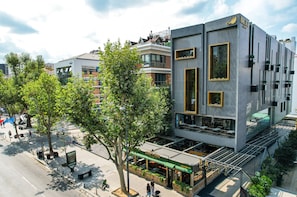 Fachada de la propiedad