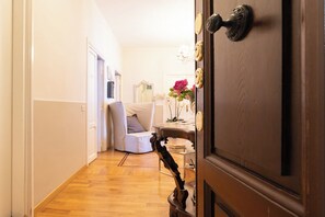 20-inch flat-screen TV with satellite channels, TV