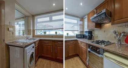 Spacious & Clean House for up to 7, Manchester!