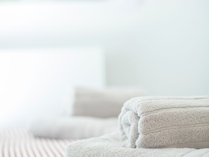 Appartement (2 Bedrooms) | 2 slaapkamers, een strijkplank/strijkijzer, beddengoed