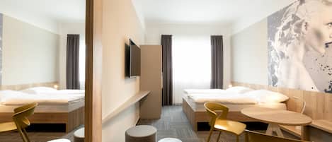 1 bedroom, Select Comfort beds, individually decorated