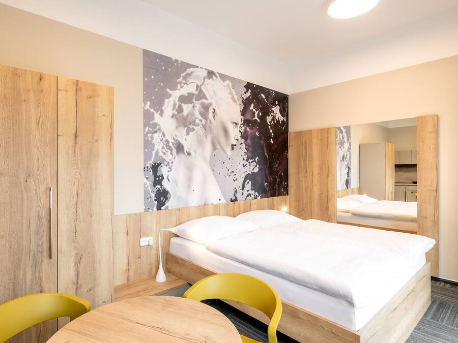 Select Comfort-bedden, individueel gedecoreerd, individueel gemeubileerd