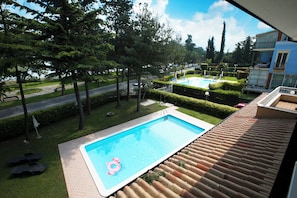 Seasonal outdoor pool