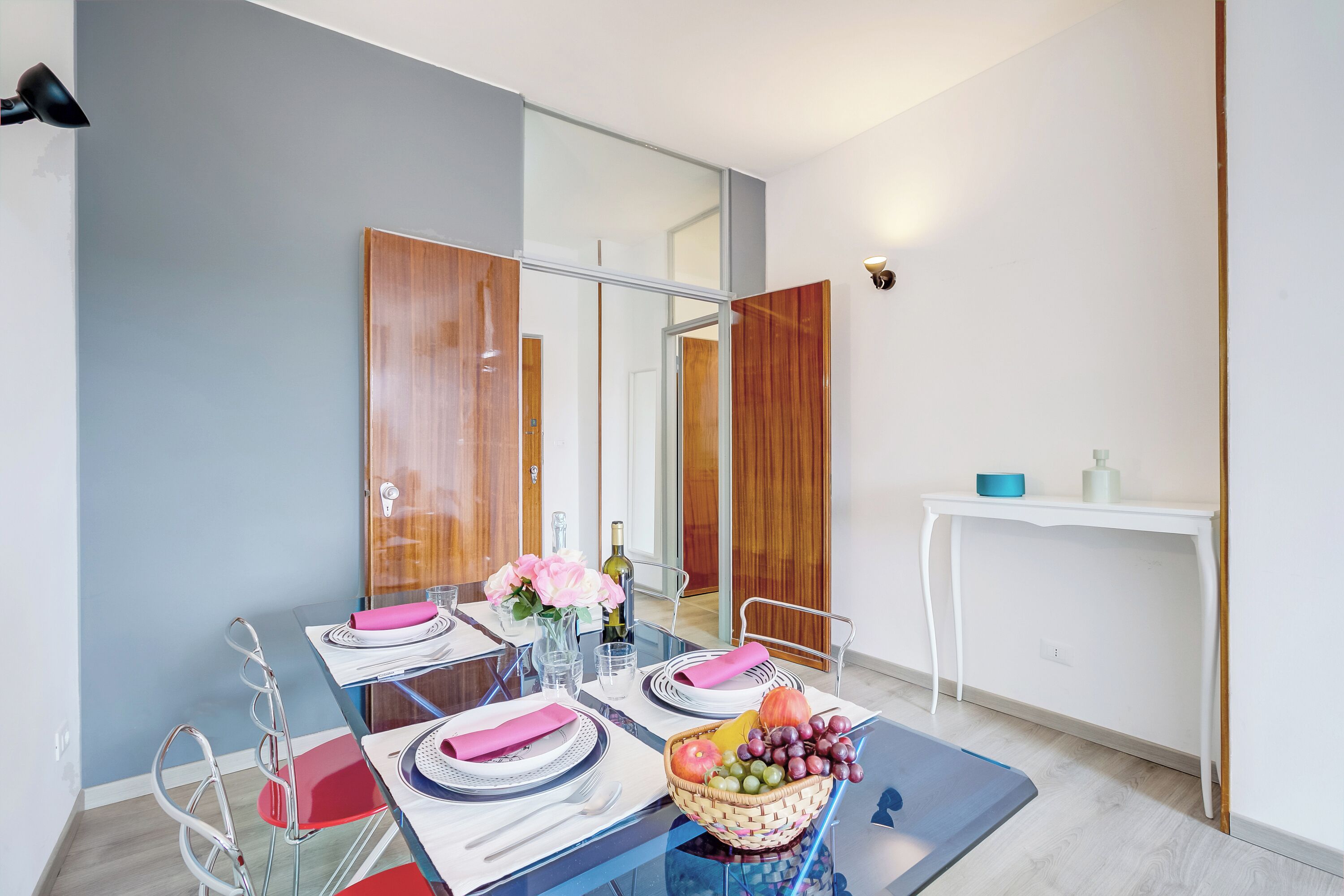 Familienapartment, Mehrere Schlafzimmer, Seeseite (Appartamento di Tommaso) | Speisen